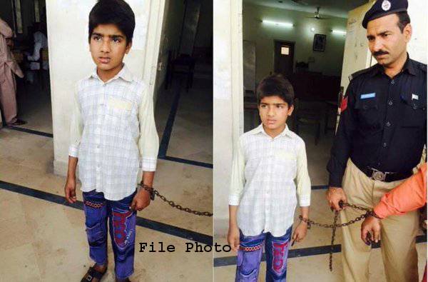 لاہور میں 8 سالہ بچے پر2 افراد کے قتل کا مقدمہ درج کرلیاگیا