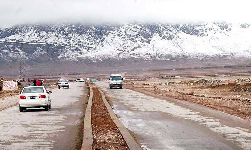 کو ئٹہ سمیت بلو چستان کے مختلف علا قوں میں سردی کی شدت برقرار