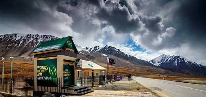 دنیا کی بلند ترین اے ٹی ایم کا باقاعدہ افتتاح کردیا گیا