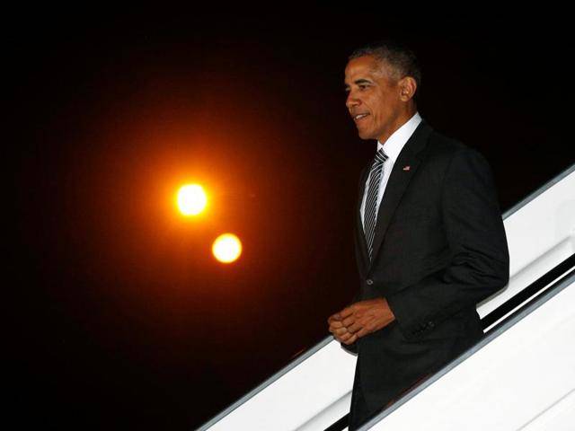 اوباما بطور صدر اپنے آخری غیرملکی دورے پر پیرو پہنچ گئے