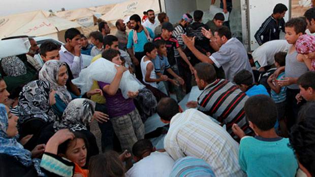 اردن کی سرحد پر موجود 85 ہزار شامیوں کے لیے امداد بحال