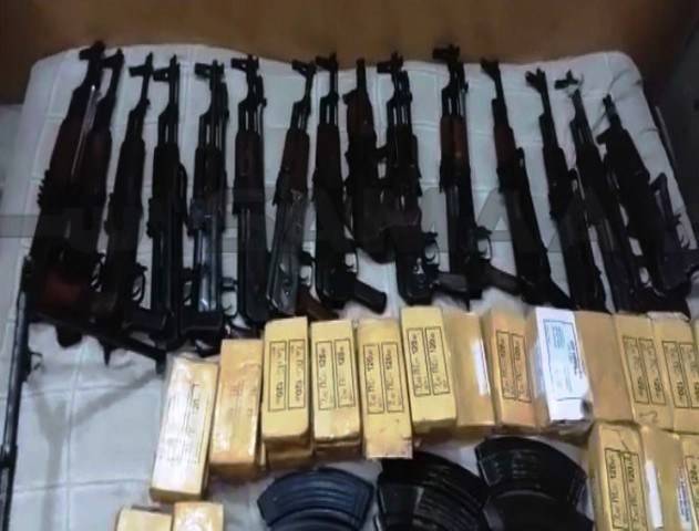 رینجرز کی کارروائی، مکان پر چھاپہ مار کر بڑی تعداد میں اسلحہ برآمد کر لیا