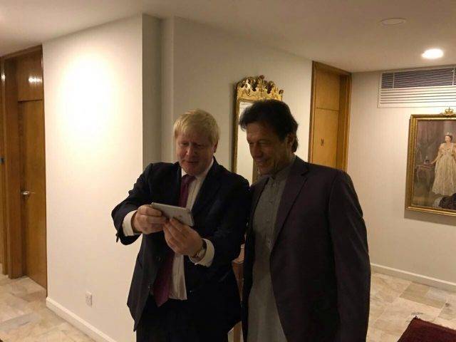 پی ٹی آئی سربراہ عمران خان سے برطانوی وزیر خارجہ کی ملاقات