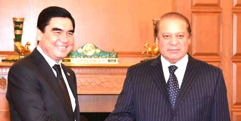 پاکستان اور ترکمانستان کی دوستی مضبوط ہو رہی ہے, وزیر اعظم کی ترکمانستان کے صدر سے ملاقات
