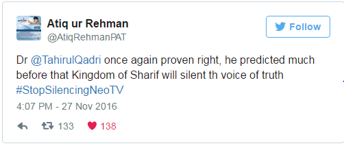 #StopSilencingNeoTV ٹوئیٹر کا ٹاپ ٹرینڈ بن گیا، عوام نے اوچھے حکومتی ہتھکنڈوں کا منہ توڑ جواب دے دیا