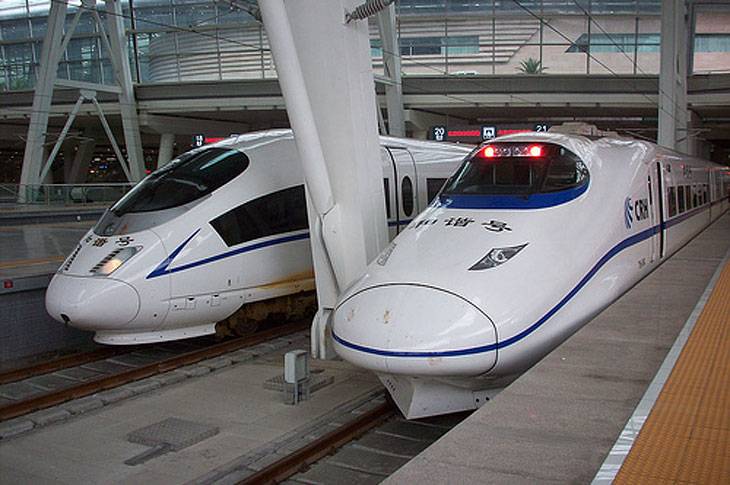 چین میں ہائی سپیڈ ریل وے سروس کا افتتاح 