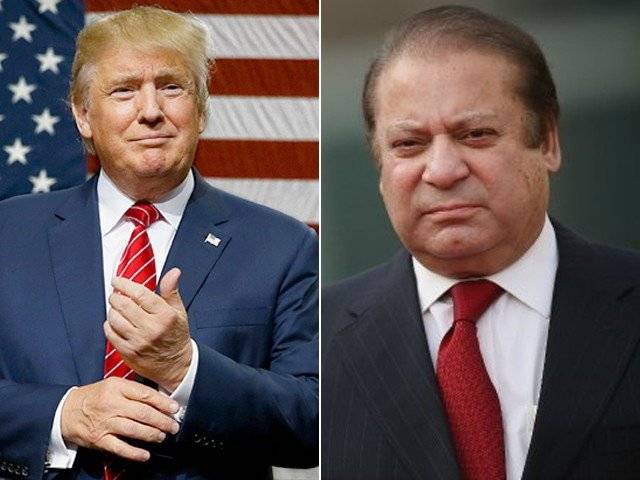 وزیراعظم نواز شریف کا نومنتخب امریکی صدر ڈونلڈ ٹرمپ کو فون، دورہ پاکستان کی دعوت 