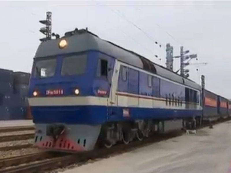 پاکستان اور چین کے درمیان ریل اور سمندر ی کارگو سروس شروع ہو گئی