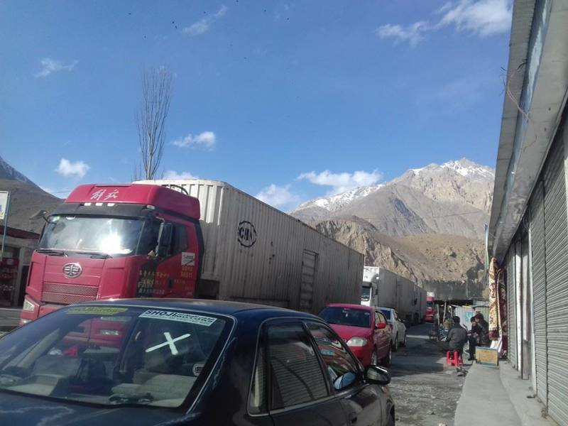 پاک چین سرحد چارمہینوں کے لئے بند کر دی گئی