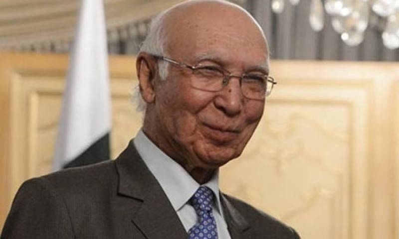 ہارٹ آف ایشیا کانفرنس، سرتاج عزیز اتوار کو بھارت جائیں گے