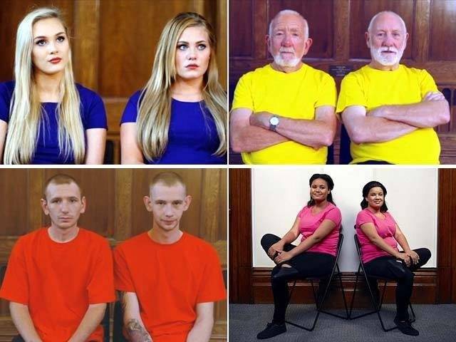 برطانوی چینل پر ’’اجنبی جڑواں افراد‘‘ نے سب کو حیران کردیا