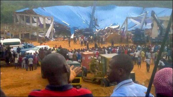 نائیجیریا میں چرچ کی چھت گرنے سے60 افراد ہلاک