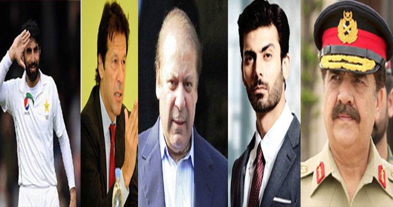 سال 2016میں پاکستان میں کونسی شخصیت مقبول رہی