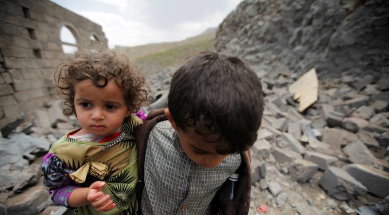 ہر 10 منٹ میں ایک یمنی بچہ موت کا شکار 