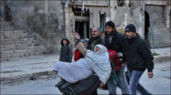 حلب سےشہریوں کے انخلا کا معاہدہ تہہ پا گیا