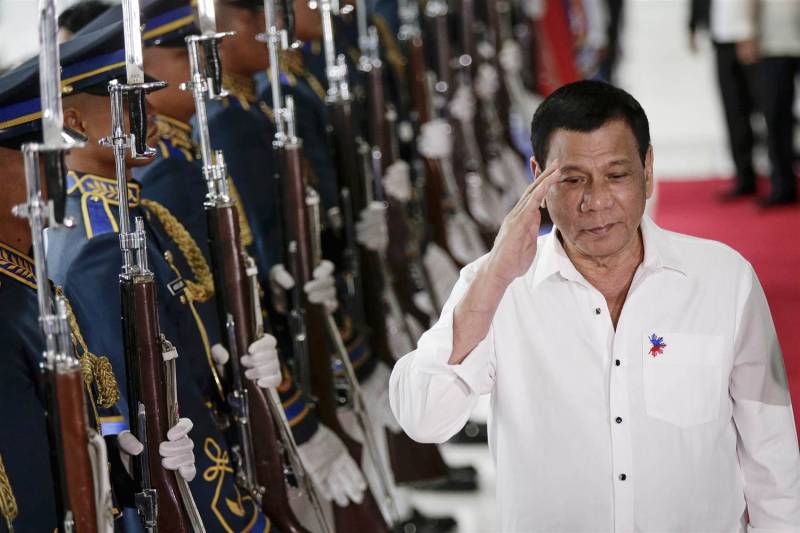 پولیس کو ترغیب کے لیے مجرموں کو خودقتل کرتارہا،فلپائنی صدرکا انکشاف