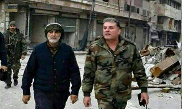 حلب پر قبضے کے بعد ایرانی جنرل سلیمانی کا شہر میں تازہ مٹر گشت
