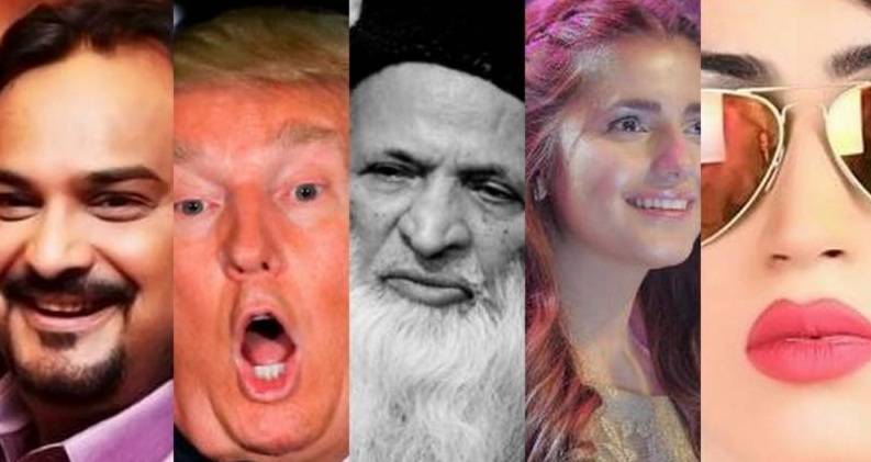 2016 کی گوگل پر سب سے زیادہ سرچ کی جانے والی پاکستانی شخصیات