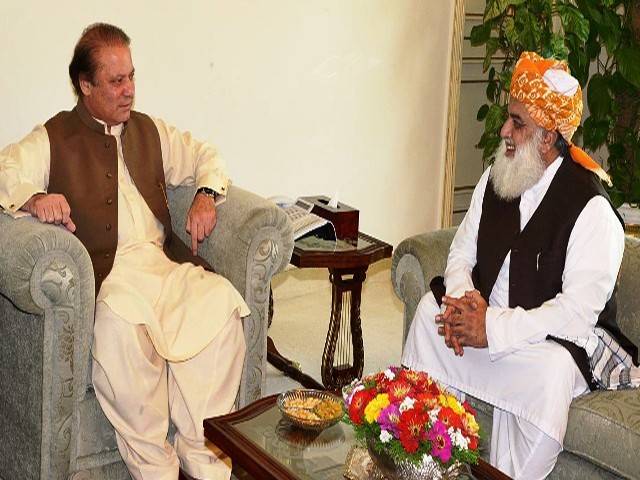 وزیراعظم نواز شریف نے مولانا فضل الرحمان کو اہم ترین ٹاسک دے دیا