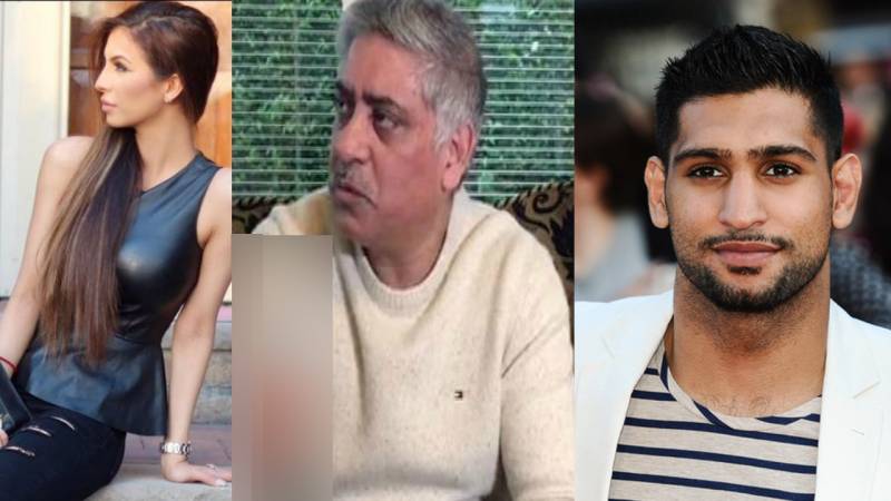 باکسنگ چیمپئن عامر خان کے گھریلو جھگڑے میں نیا موڑ ، سسرنےفریال کے الزامات مستردکردیئے