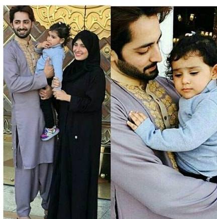  دانش تیمور اور عائزہ خان کی عمرہ کی ادائیگی کی خوبصورت تصاویر وائرل
