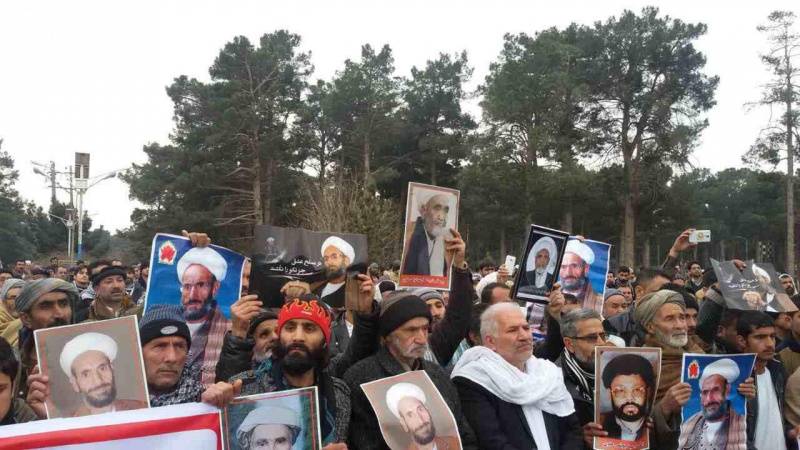 مغربی افغانستان میں دہشت گردی کے خلاف مظاہرہ