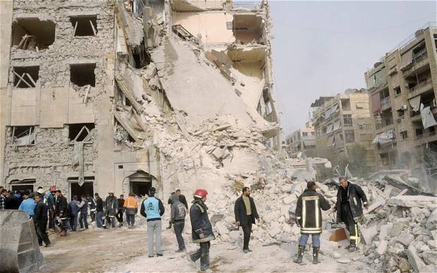 شامی علاقے اعزاز میں کار بم حملہ، کم از کم 19 افراد ہلاک