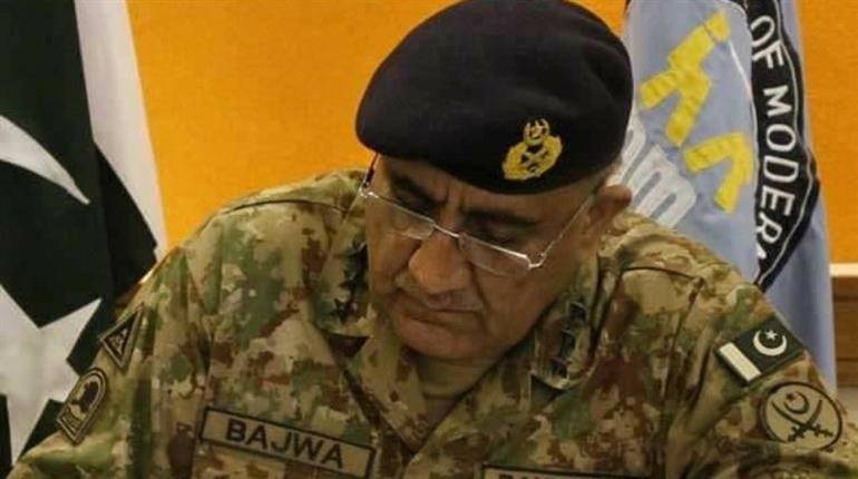 آرمی چیف جنرل قمر جاوید باجوہ سے امریکی فوج کے سربراہ جنرل جان نکلسن کی ملاقات