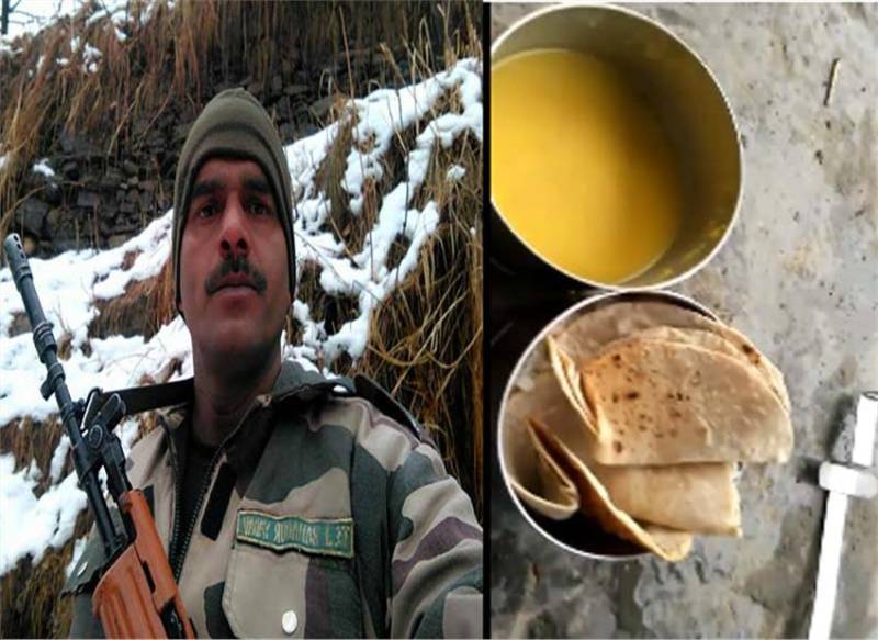 سرحد پر بھارتی فوجیوں کو کھانے کے لالے، ویڈیو نے تہلکہ مچا دیا