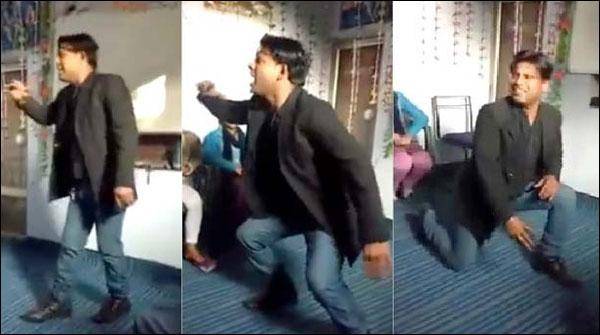 بچوں کو انگریزی سکھانے کا نیا انداز ، استاد نے امیتابھ بچن کا سٹائل اپنا لیا