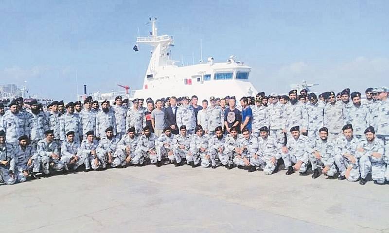 گوادر پورٹ کی سیکیورٹی کیلئے دو چینی بحری جہازوں کی آمد