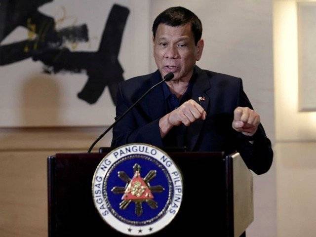 فلپائن کے صدر نے ملک میں مارشل لا لگانے کا عندیہ دے دیا