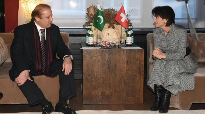 وزیر اعظم کی سوئس صدر سے ملاقات، مسئلہ کشمیر پر پاکستانی موقف سے آگاہ کیا