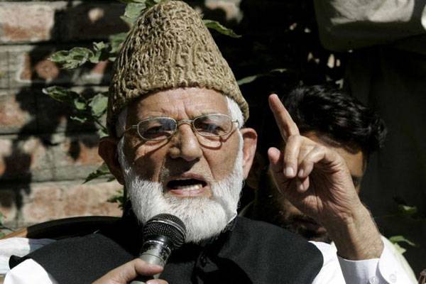 پنڈتوں کیلئے علیحدہ بستیوں کا قیام ناقابل قبول ہے، سید علی گیلانی