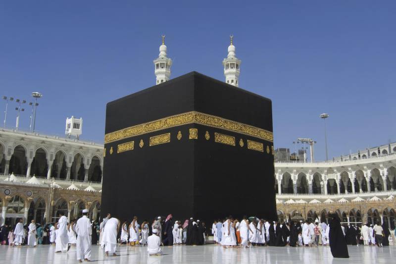  حرم مکی کے فرش میں نصب سنگ مرمر التاس نایاب پتھر ہے،عرب حکام