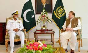 پاک بحریہ دفاع وطن میں کلیدی کردار ادا کر رہی ہے، نواز شریف