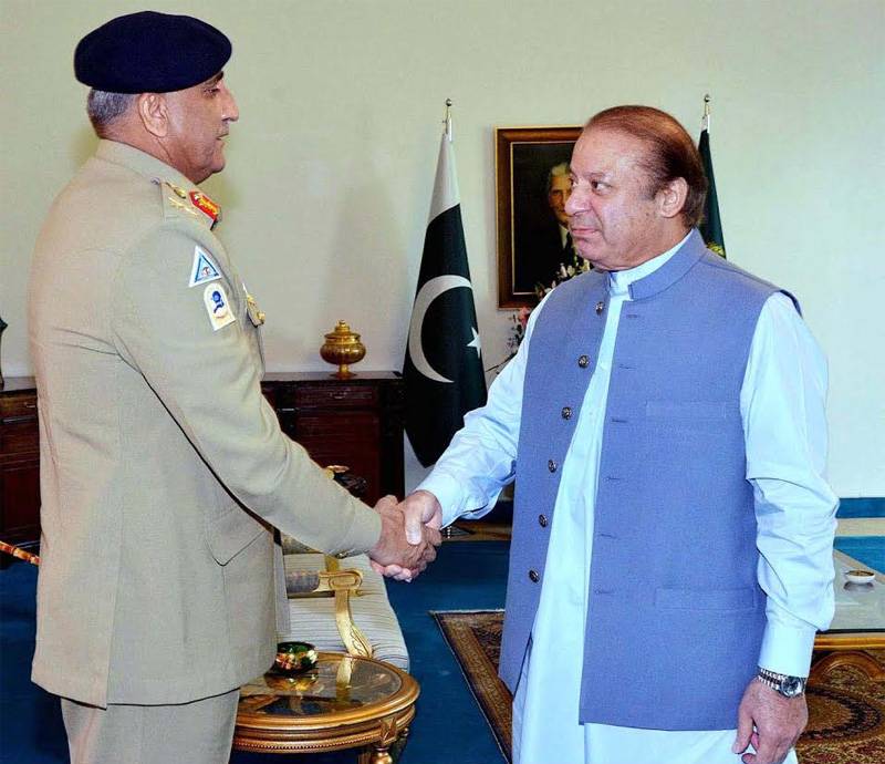 اسلام آباد: وزیر اعظم سے آرمی چیف جنرل قمر جاوید باجوہ کی ملاقات