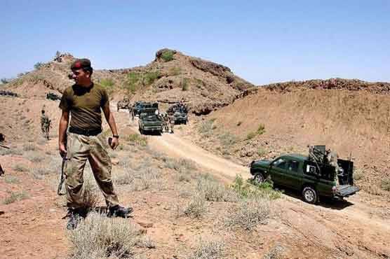 سکیورٹی فورسز اور دہشتگردوں کے درمیان جھڑپ، ایک دہشتگرد ہلاک، 3 جوان زخمی