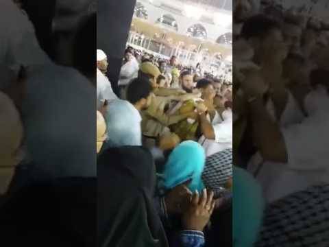  خانہ کعبہ کے قریب آگ لگانے کی کوشش کرنے والا شخص گرفتار