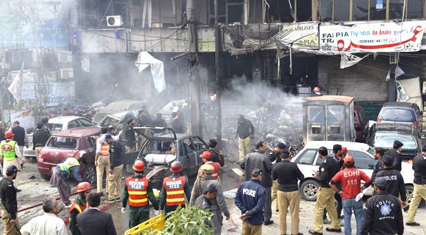 امن دشمنوں نے پھر لاہور میں بے گناہ شہریوں پر ظلم کی لکیرکھینچ دی