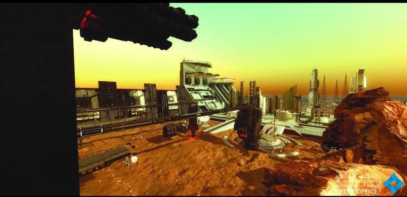 یو اے ای ایک صدی بعد مریخ پر انسانی شہر آباد کرے گا