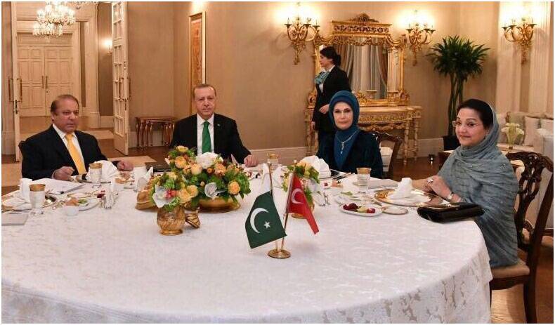 نواز ،اردگان ملاقات میں دہشتگردی سمیت اہم امور پر تبادلہ خیال