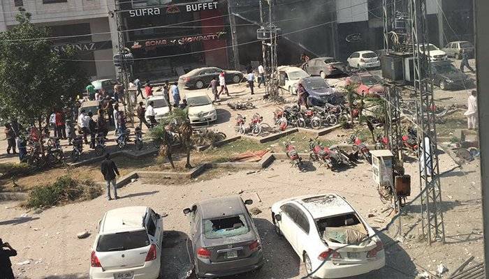 لاہور ڈیفنس دھماکے کا معمہ حل،مقدمہ درج کرلیاگیا