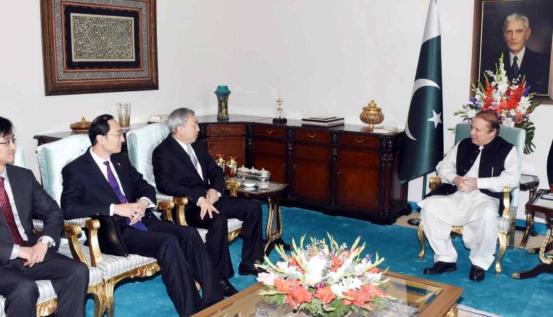 وزیراعظم سے چیئرمین چینی بحری جہاز ساز کمپنی کی ملاقات