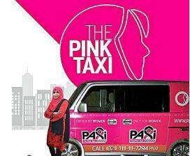 خواتین کےلیے مختص کی گئی پہلی ٹیکسی سروس 