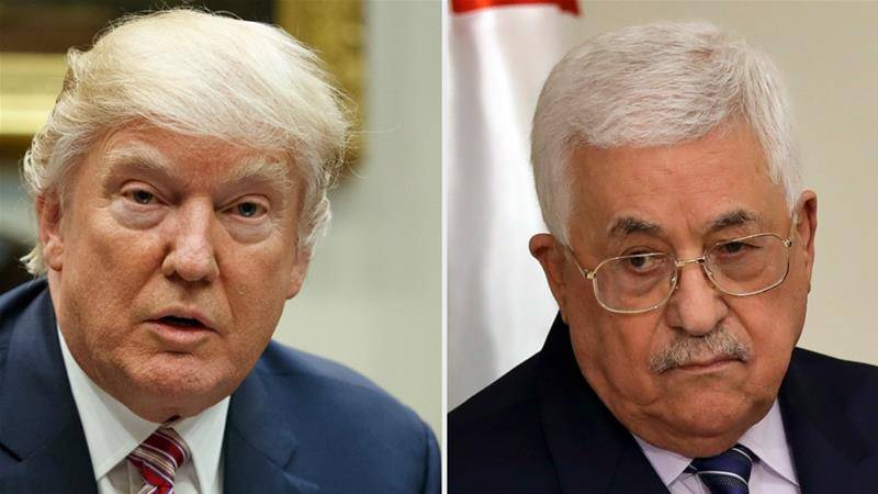 ٹرمپ کی فلسطینی ہم منصب کو وائٹ ہاؤس آنے کی دعوت، ترجمان