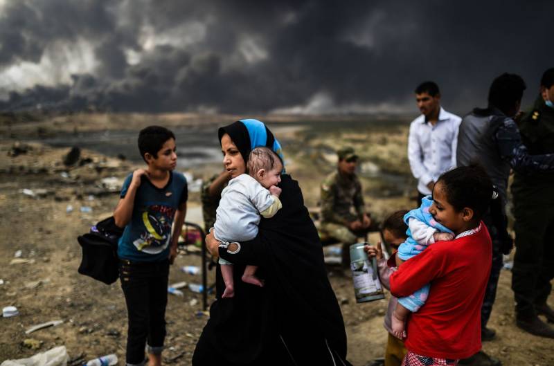 عراقی شہر موصل میں جاری جنگ سے لاکھوں لوگ متاثر