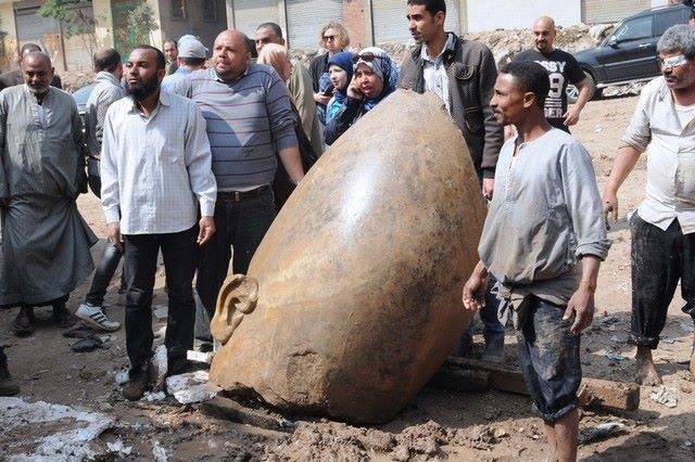 مصر سے ملنے والا مجمسہ فرعون رعمسیس دوم کا نہیں