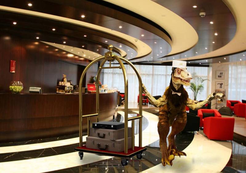 جاپان میں ہوٹل کے ملازمین ڈائنو سارز، نام گنیز بک میں شامل