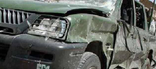 جنوبی وزیرستان، بارودی سرنگ سے گاڑی ٹکرانے پر 2 اہلکار شہید اور 2 زخمی